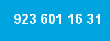 923 601 16 31 923 601 16 31
